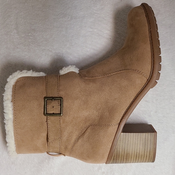 💥SALE💥Ankle Boots Tan Soft Size 9.5 Womens🧡 - Picture 2 of 7